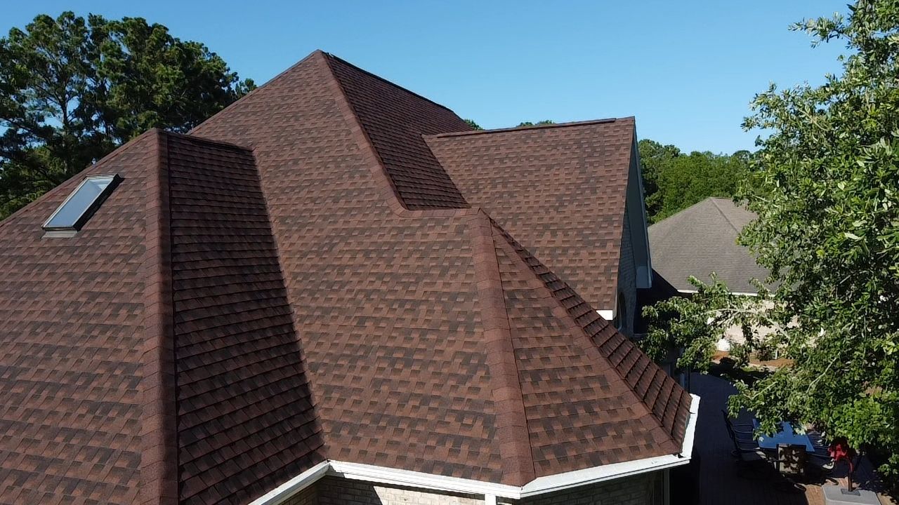 Completed roof replacement in Porters Neck NC