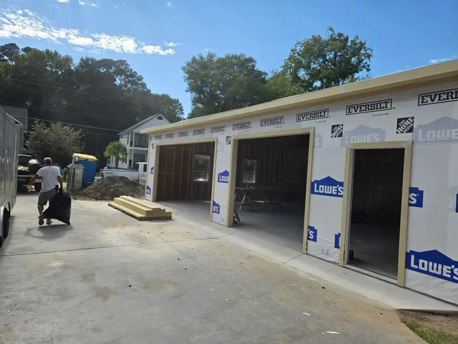 Storm damage roof and siding repair in Leland NC